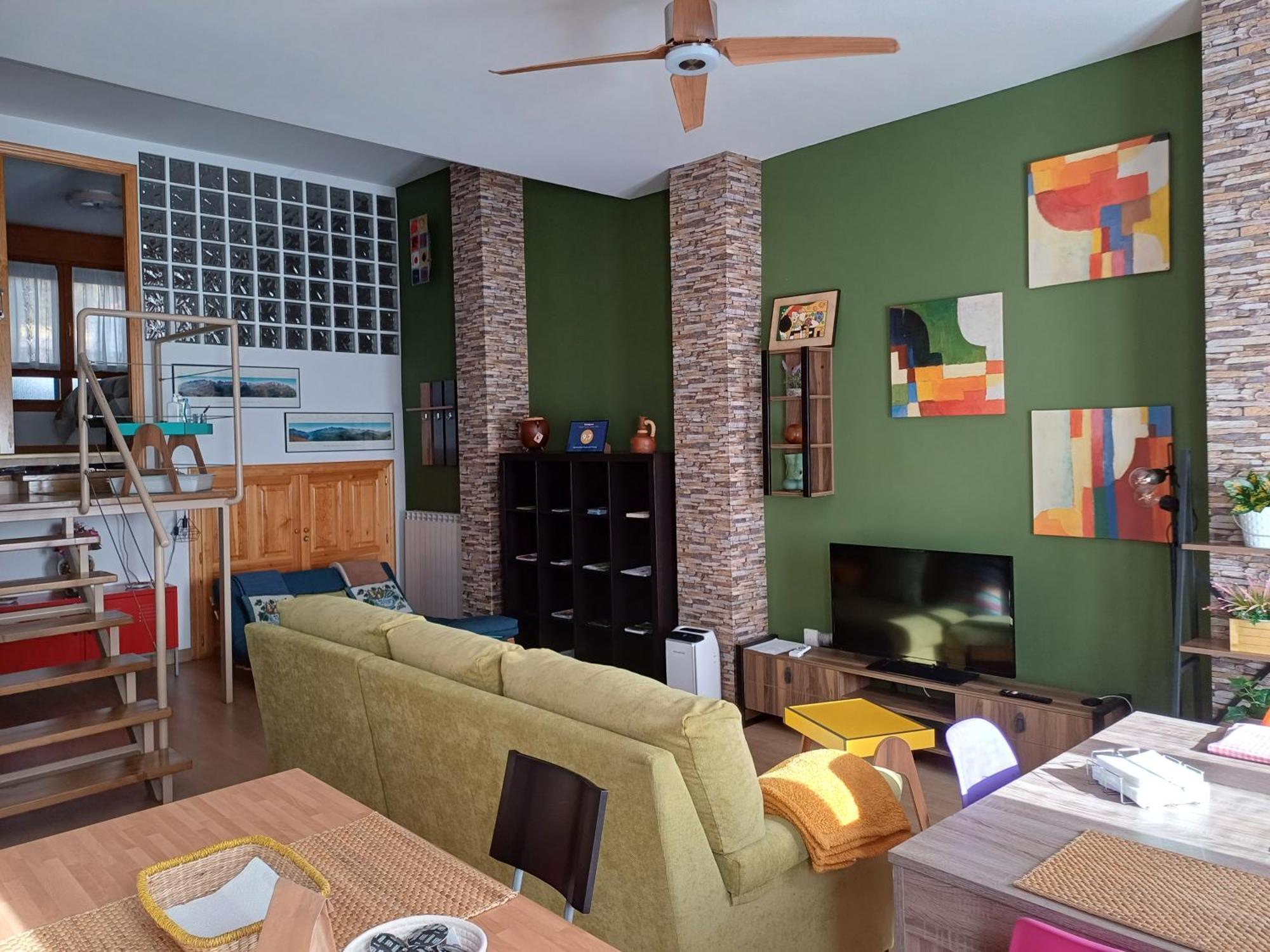 Apartamento Puerta Del Pirineo Sabinanigo Luaran gambar